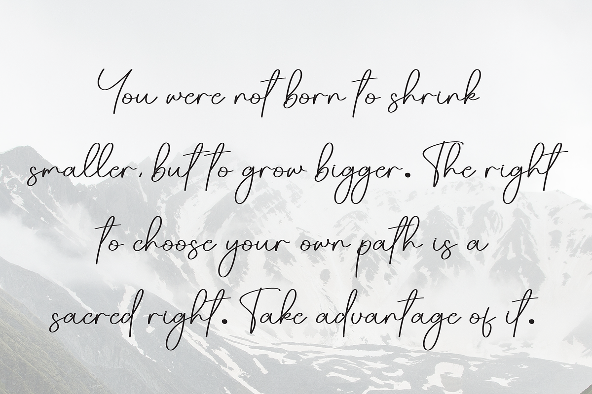 Bouquets | Script Font, a Handwritten Font by Scratchones (Photo 6 of 9)