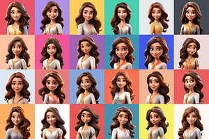 125 Animoji Avatars - Disney Princes