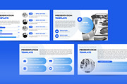 Clean FinTech Pitch Deck, a Presentation Template by CreativeUP (Thumbnail 4 of 6)