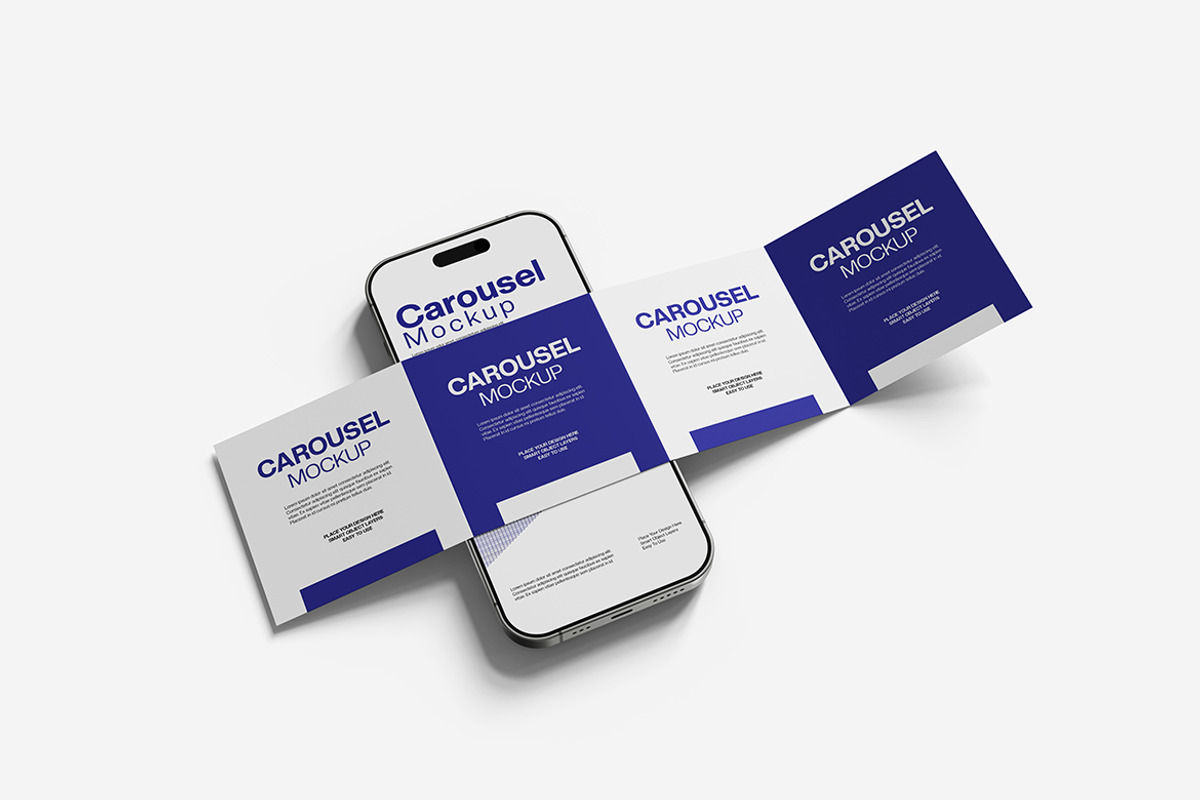 Carousel Mockup, a Product Mockup by MrLetters (Photo 2 of 5)