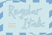 CS Gesture Dashed, a Handwritten Font by Craft Supply Co. (Thumbnail 2 of 8)