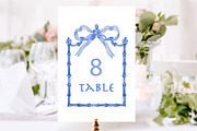 Watercolor Blue Bamboo Frames, an Object Graphic by SvetaArtStore (Thumbnail 4 of 5)