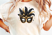 Happy New Year Gold and Black Clipar, an Illustration by DreamCafeArt (Thumbnail 7 of 8)