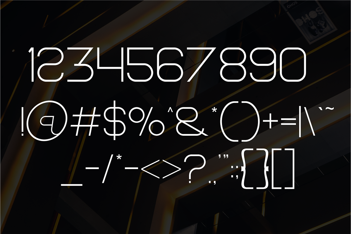 Fenomeno | Futuristic Font, a Sans Serif Font by Muntab_Art (Photo 7 of 7)