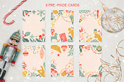 Christmas Retro collection., a Decorative Illustration by ElenKoss (Thumbnail 6 of 15)