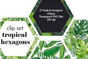 Tropical Leaves, a Texture Illustration by Elly Studio (Thumbnail 5 of 7)
