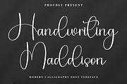 Handwriting Maddison, a Handwritten Font by FreshTypeINK (Thumbnail 1 of 8)