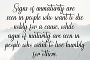Sweety Sometime | Script Font, a Handwritten Font by Scratchones (Thumbnail 6 of 9)