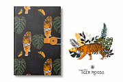 Tiger Moods, an Animal Illustration by Bloomart Studio (Thumbnail 2 of 8)