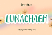 Lunacharm font, a Handwritten Font by JJuta (Thumbnail 1 of 6)