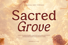 Sacred Grove - Classic Serif Font