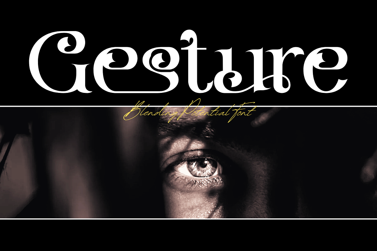 Blending Potential - Elegant Font, a Serif Font by 177Studio