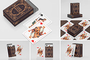 61 PLAYING CARDS MOCKUPS BUNDLE, a Packaging Mockup by Xtrahive (Thumbnail 3 of 5)
