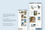 Minimal Showit Website Template, an App Template by Seventh Made (Thumbnail 2 of 4)