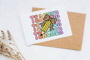Teacher Coquette Pencil PNG, a Seasonal Illustration by Canvas Craft (Thumbnail 5 of 5)