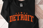 DETROIT PNG SVG Digital Files, Retro, a Graphic by Vector Portal (Thumbnail 5 of 5)
