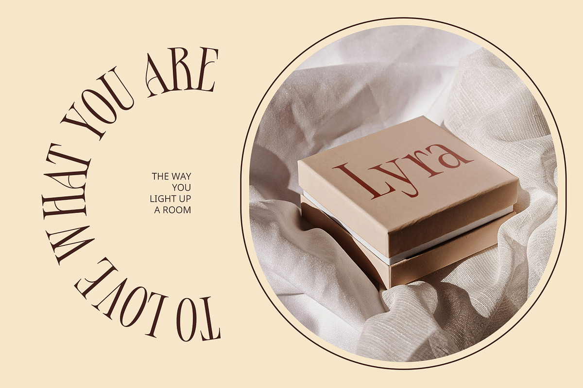 CS Akira – Stylish Font, a Serif Font by Craft Supply Co. (Photo 5 of 7)