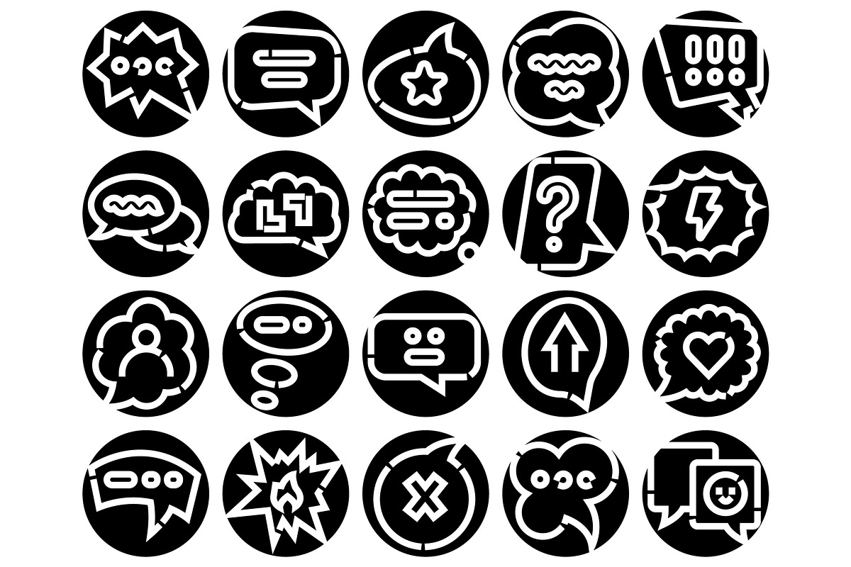 Communication chat message bubbles, an Object Graphic by pikepicture (Photo 2 of 3)