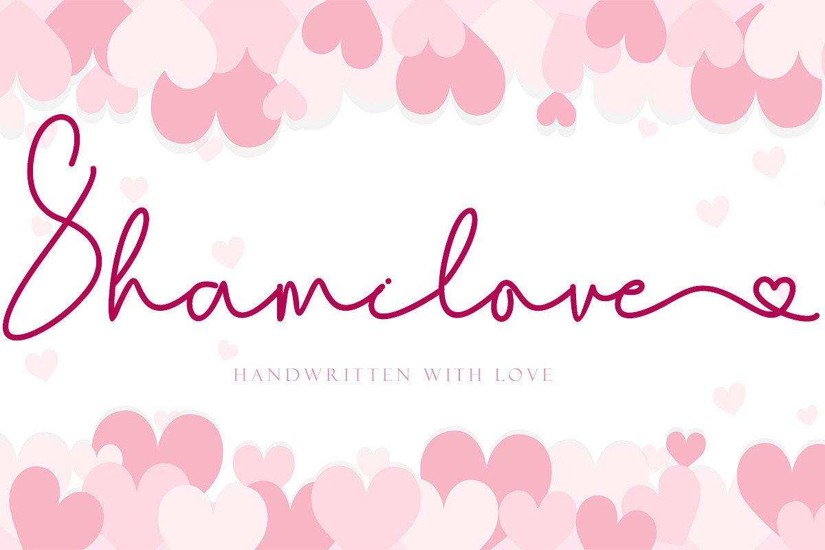 Beautiful Sweet Bundle, a Handwritten Font by Yoga Letter (Photo 17 of 19)
