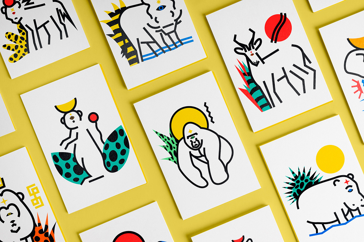 Totem. Vector animals and plants set, an Animal Illustration by Oliana Moroz (Photo 2 of 23)