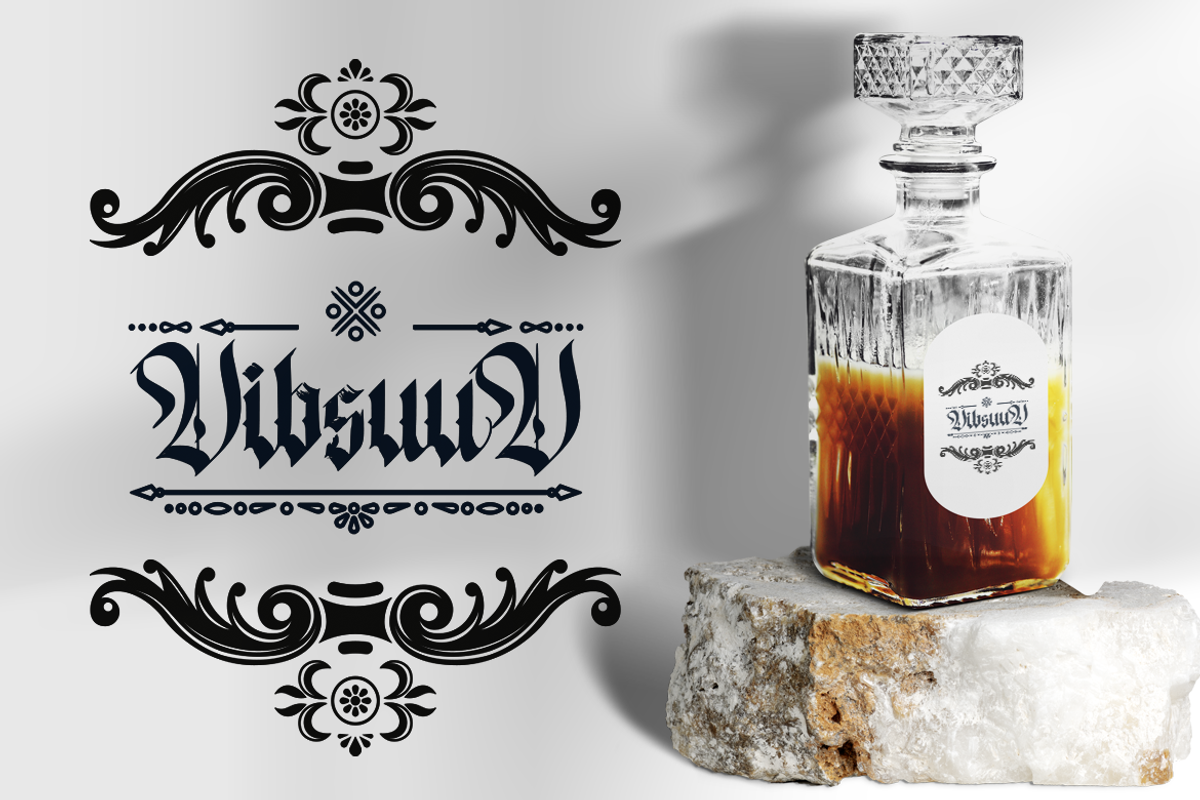 The Frankenstype - Blackletter, a Blackletter Font by Meizzaluna Design (Photo 8 of 9)