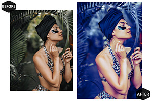 12 Sapphire Photoshop Actions