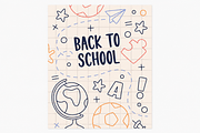 Back to School Posters Illustrations, an Education Illustration by Anna Studio (Thumbnail 9 of 18)