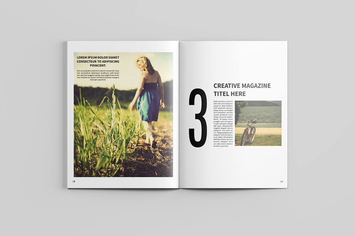 Magazine Template, a Magazine Template by Template Shop (Photo 7 of 19)