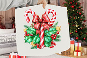 Whimsical Christmas Clipart PNG Bun, a Seasonal Illustration by SVGArt (Thumbnail 5 of 5)