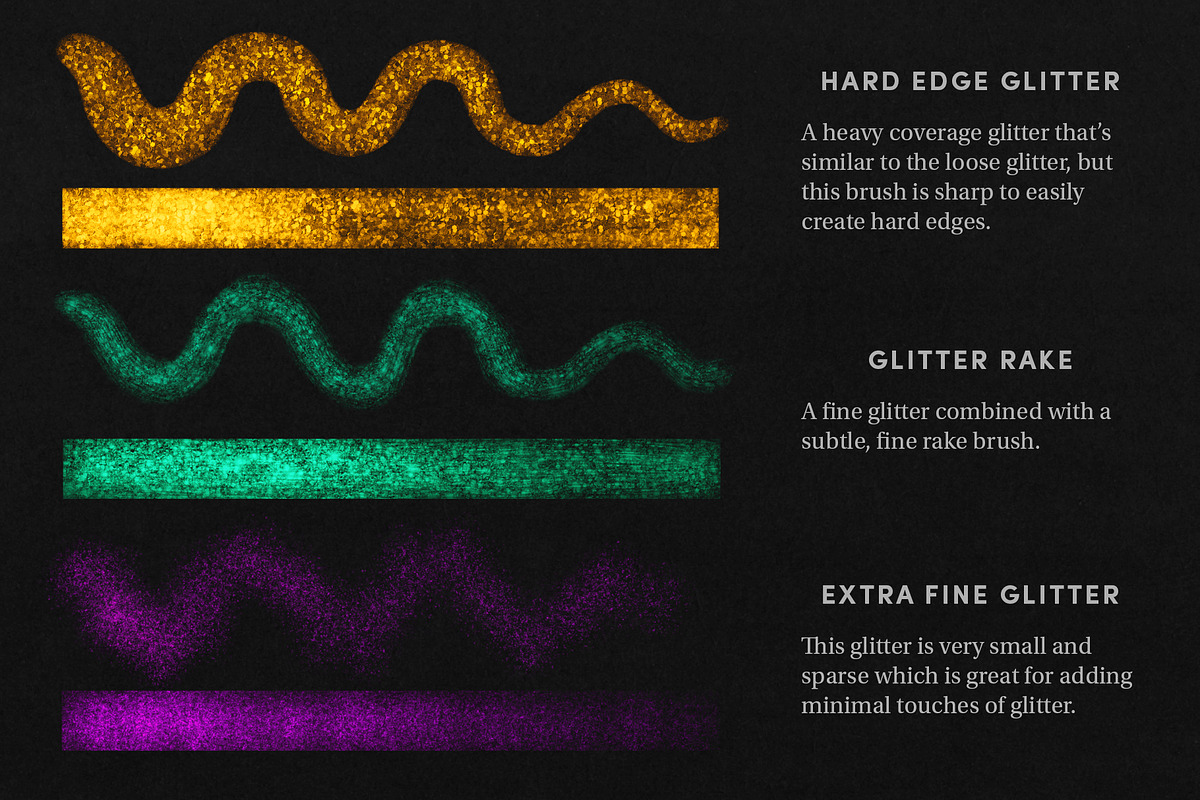 Shimmer Set - Procreate Brushes preview 3