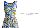 Hand-Drawn Orchid & Jungle Leaves, a Pattern Graphic by ASTUDIO (Thumbnail 3 of 8)