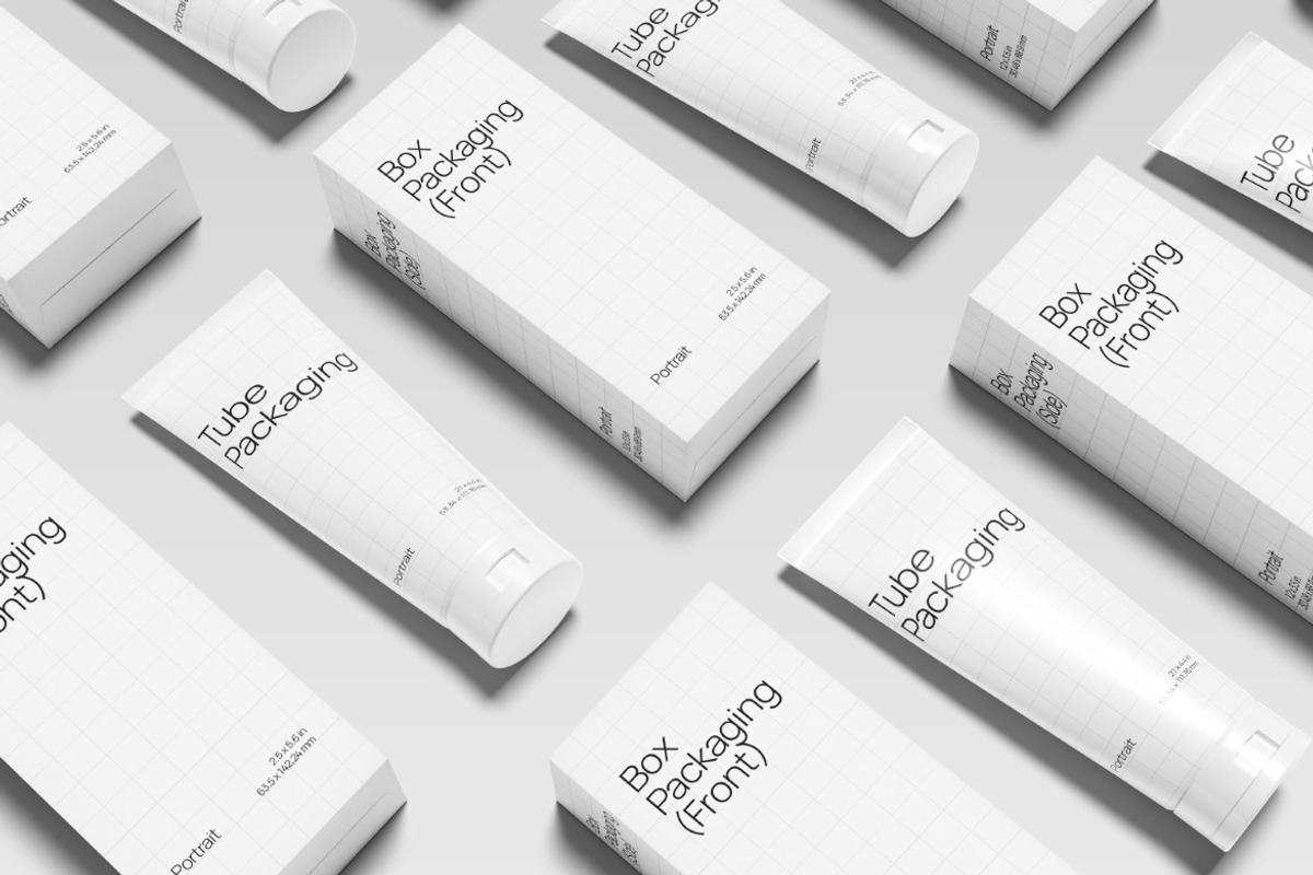 Tube Skincare Mockup, a Packaging Mockup by graphicook (Photo 2 of 4)
