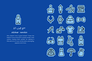 100+ Fashion Icons, Pattern, Poster, an Object Illustration by digitalsbydepi (Thumbnail 5 of 17)