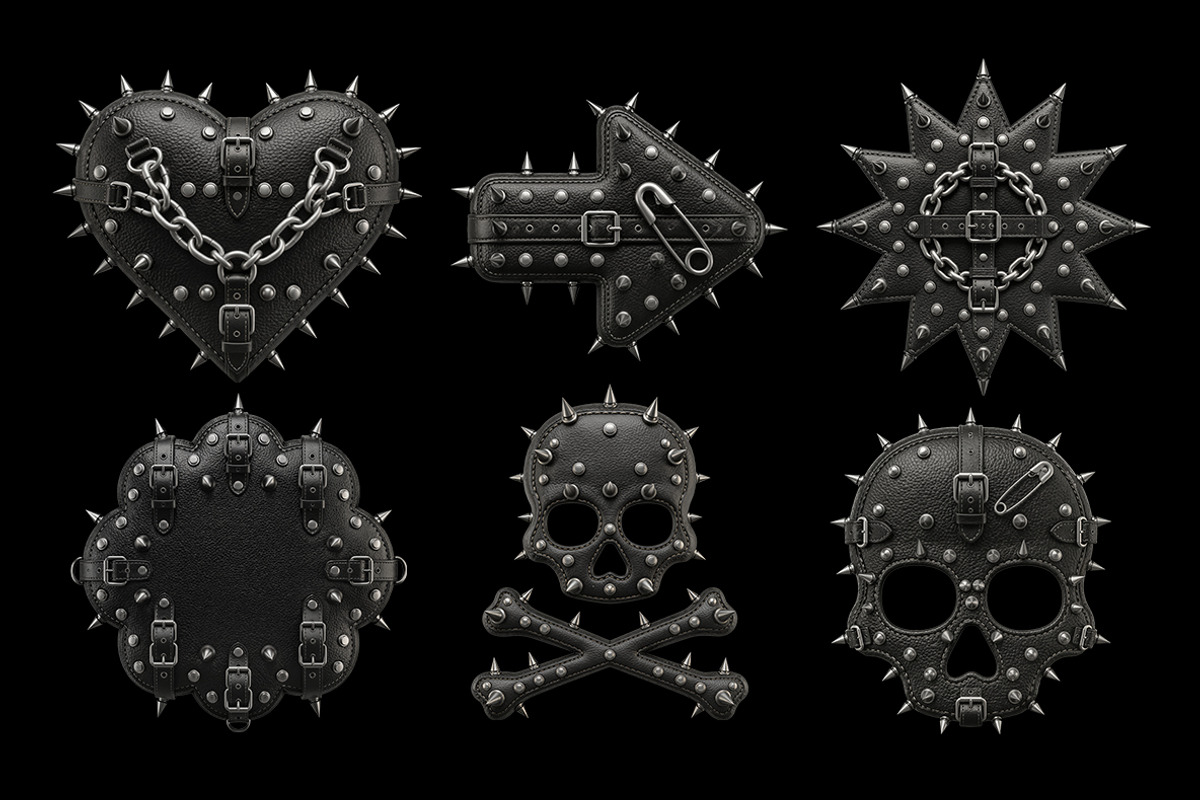 Black Punk Font, a Sans Serif Font by Handmadefont (Photo 8 of 18)