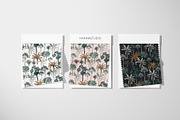 WOODLAND, Elegant Tropical Prints, a Pattern Graphic by HannaStudio (Thumbnail 3 of 5)