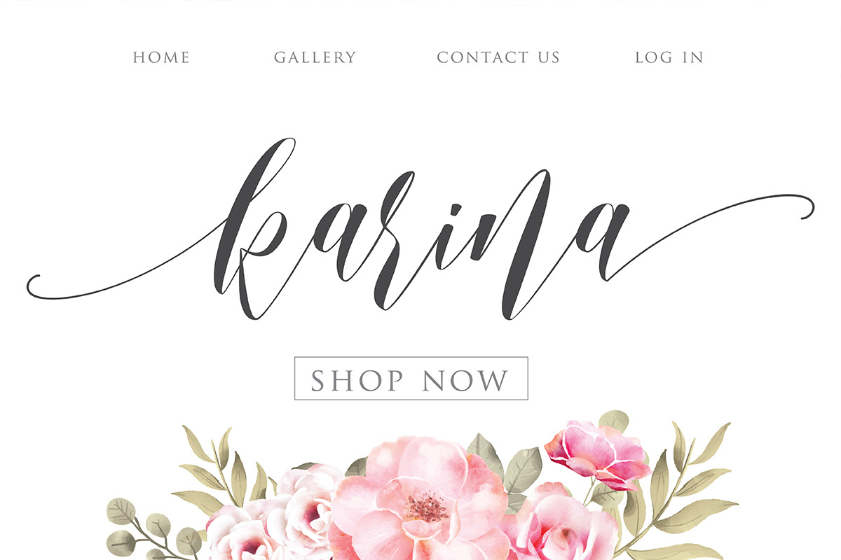 Marisa - A Modern Calligraphy, a Script Font by Gilar Studio (Photo 3 of 10)
