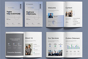 Clean Corporate Proposal Layout, a Brochure Template by MightyDesign (Thumbnail 2 of 6)