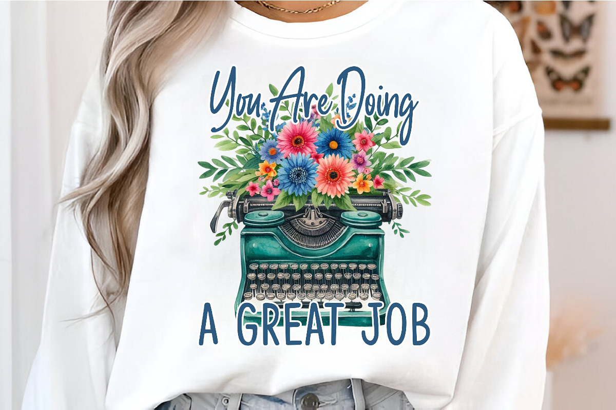 Vintage Flowers Sublimation Quotes, an Illustration by SinaCreation (Photo 14 of 19)