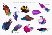 Acrylic Brush Strokes Textures, a Texture Graphic by Marmoris.Arts (Thumbnail 10 of 12)