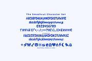 Smashcut Chunky Playful Display Font, a Blackletter Font by Graphic Spirit (Thumbnail 2 of 8)