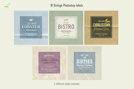 12 Rubber Stamps AI, EPS and PSD preview 4