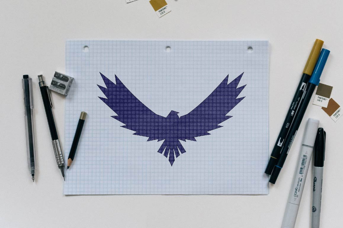 Eagle Hawk Falcon Bird Animal Logo, a Branding & Logo Template by jongcreative (Photo 2 of 3)