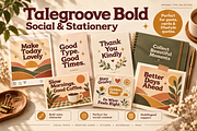 Talegroove Bold – Retro Serif Font, a Serif Font by Designertale (Thumbnail 6 of 10)