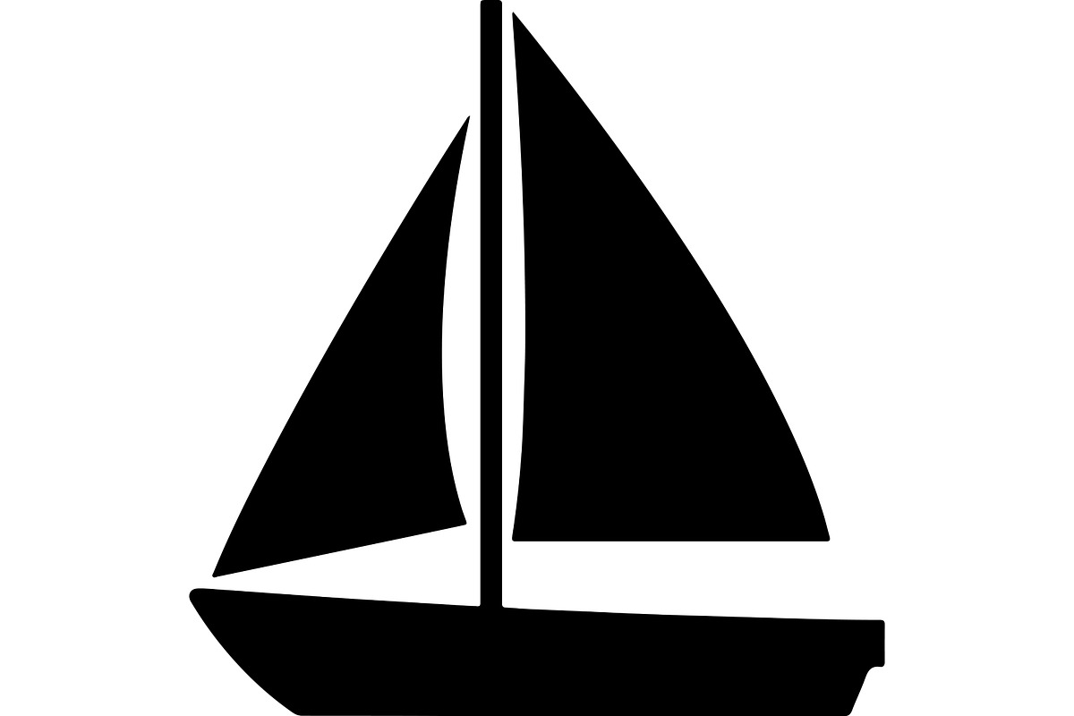 Sailboats and Sailing Yachts, a Transportation Illustration by jahid234 (Photo 13 of 13)