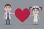 23 dolls and health backgrounds, a Healthcare Illustration by noche (Thumbnail 5 of 23)