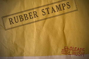 34 Vintage Rubber Stamps