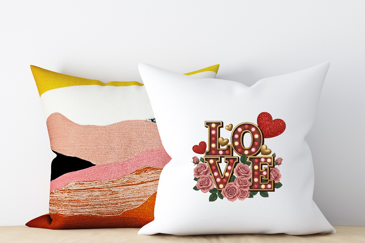 Vintage Marquee LOVE Sign, an Illustration by DreamArtGraphic (Photo 5 of 6)