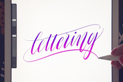 Brush Pen Procreate Lettering Brush, a Brush Add-On by The Scratchy Nib (Thumbnail 8 of 10)