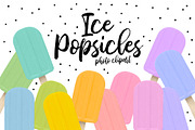 12 Ice popsicles photo clipart, an Object Graphic by The Graphic Parade (Thumbnail 1 of 4)