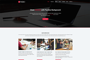 Synero - One page Multipurpose Theme, a HTML Template by Pichforest Studio (Thumbnail 1 of 2)